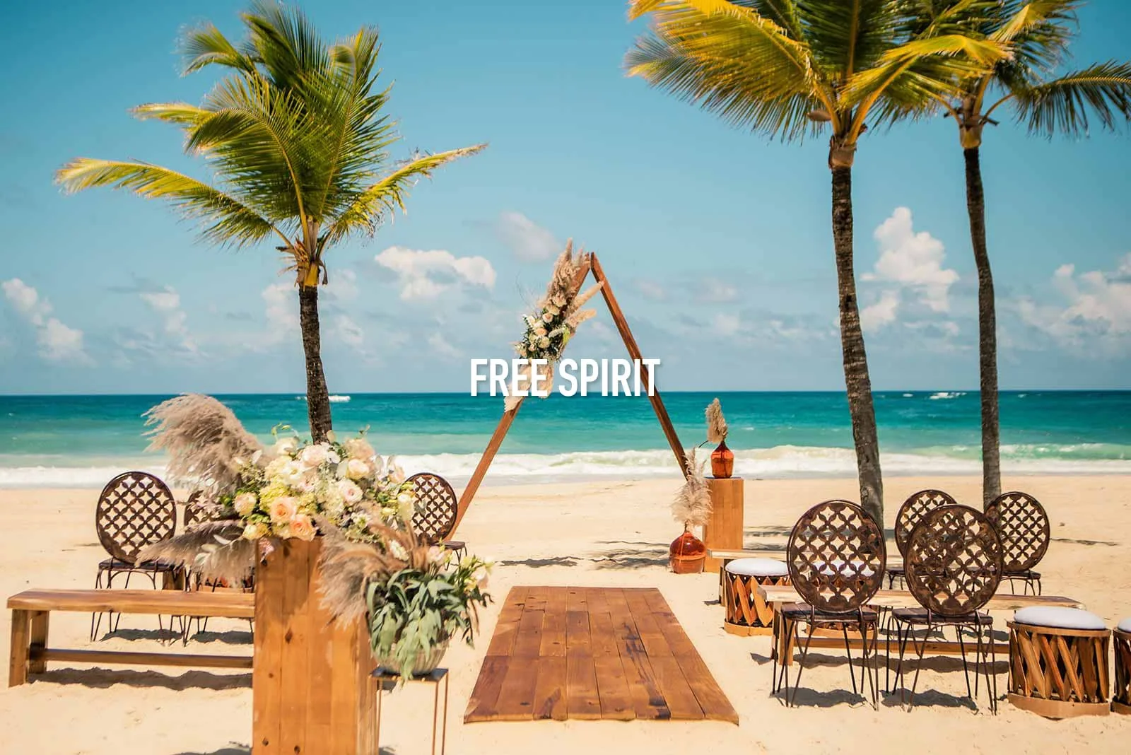 Inspiración de boda Free Spirit