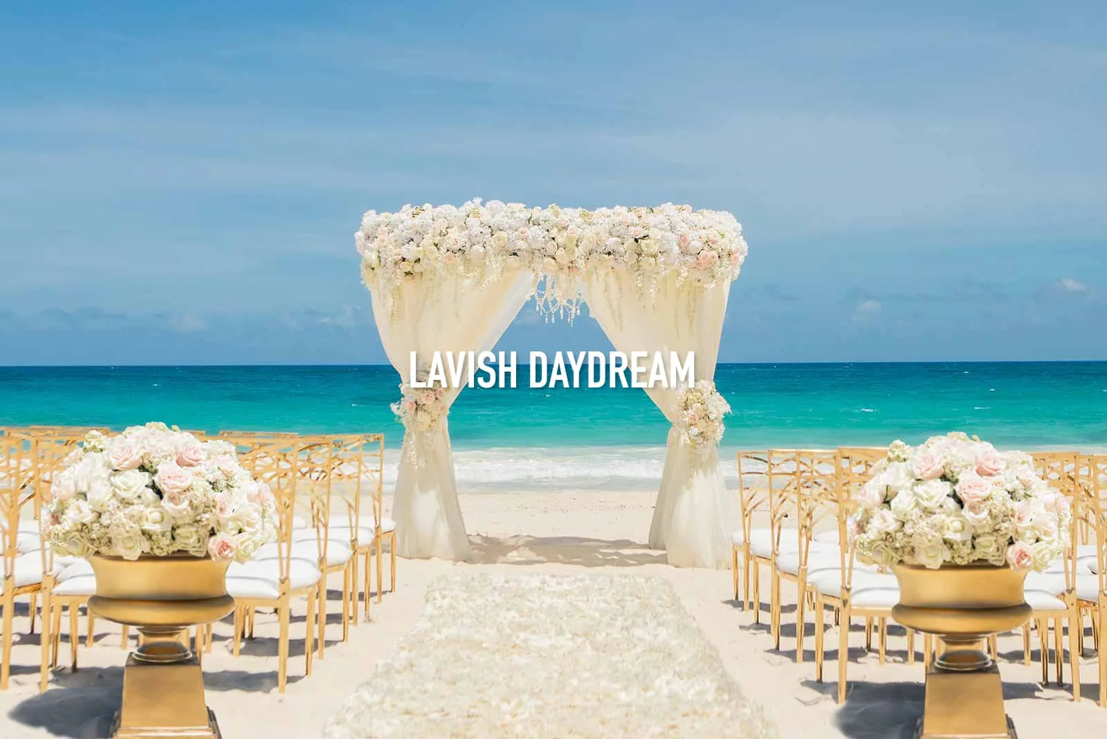 Inspiración de boda Lavish Daydream