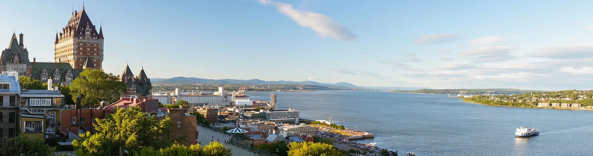 Vista destacada de MONTREAL, SAINT PAULIN Y QUEBEC DESDE GUADALAJARA